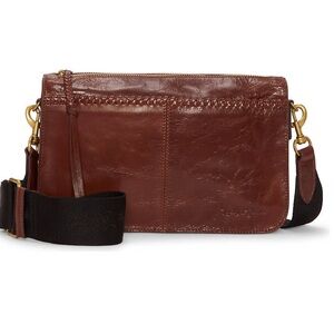 Lucky brand Kay crossbody Brown Leather Crossbody Bag